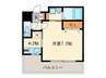 ｸﾞﾗﾝﾌｫ-ﾚﾗｸﾞｾﾞ箱崎宮前(704) 1Kの間取り
