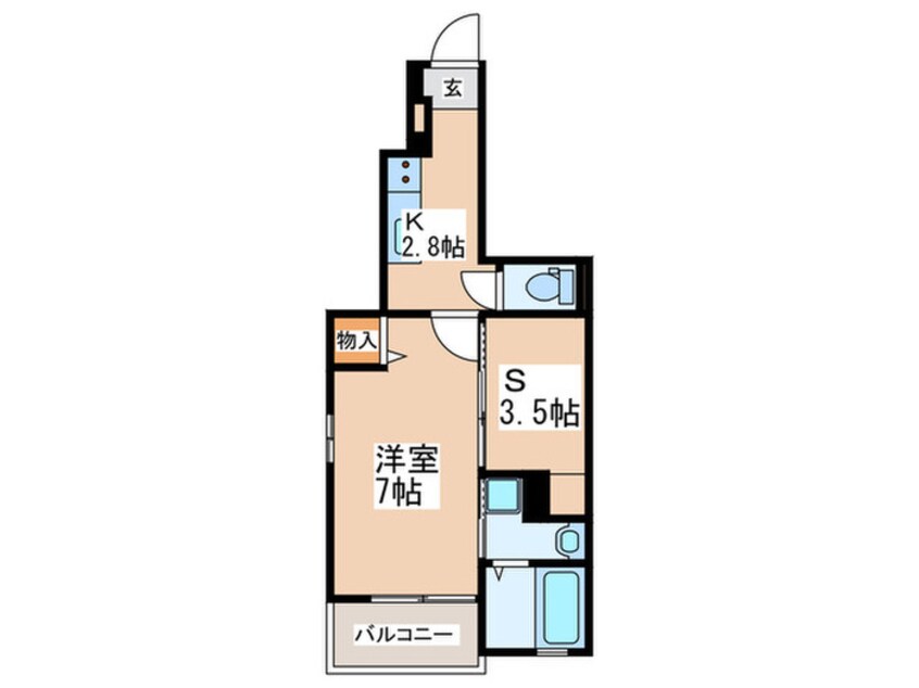 間取図 ネオ　スクエアーⅡ