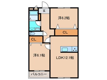 間取図 仮)ヴァリオブランカ