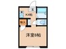 第２宮崎ハイツ 1Kの間取り