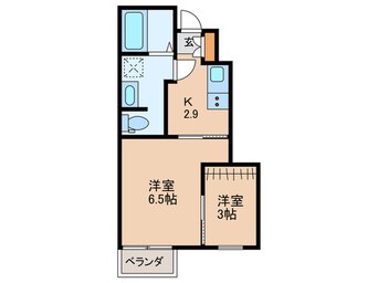 間取図 CASA上津