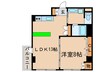 ｾﾝﾄﾚｼﾞﾃﾞﾝｽ大手門 1LDKの間取り