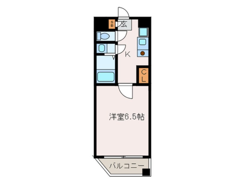 間取図 クウィーンウッド城西