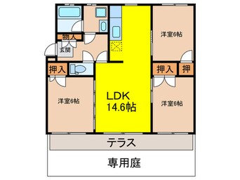 間取図 サンライフ藤