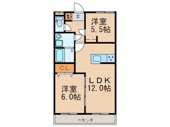 間取図 サンハッコービル