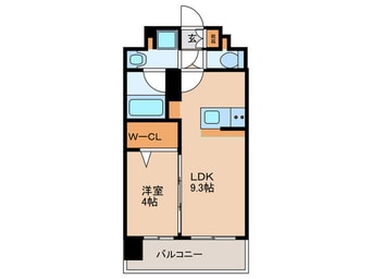 間取図 シャトーボヌール