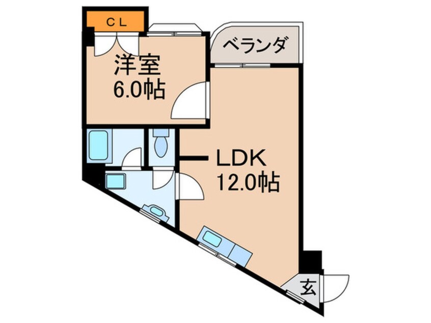 間取図 Ｍビル