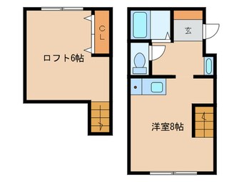 間取図 エスタブリッシュメント姪浜