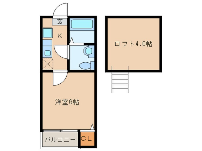 間取図 シャローム下山門
