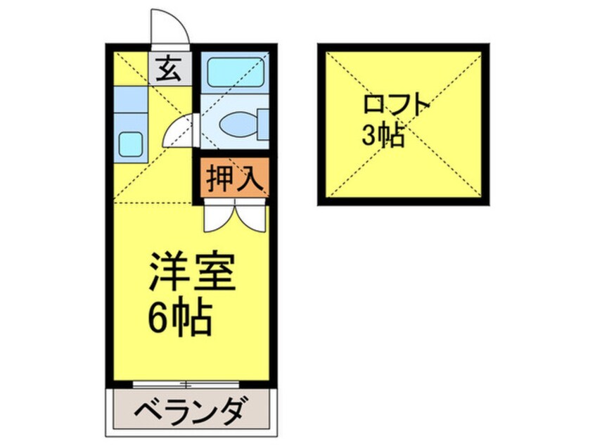 間取図 井尻ローズパレス