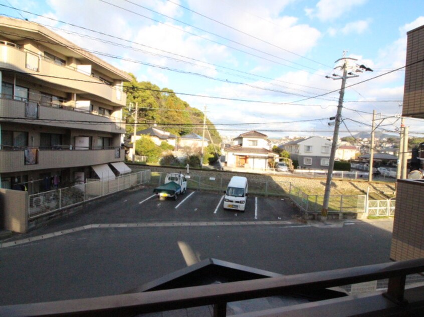 室内からの展望 ヤマゼンロイヤルパレス