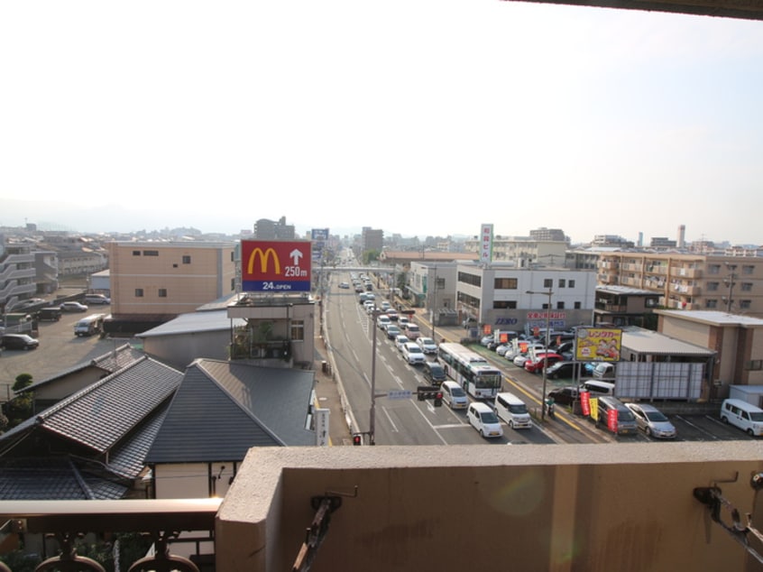 室内からの展望 リュ－ジュ飯倉