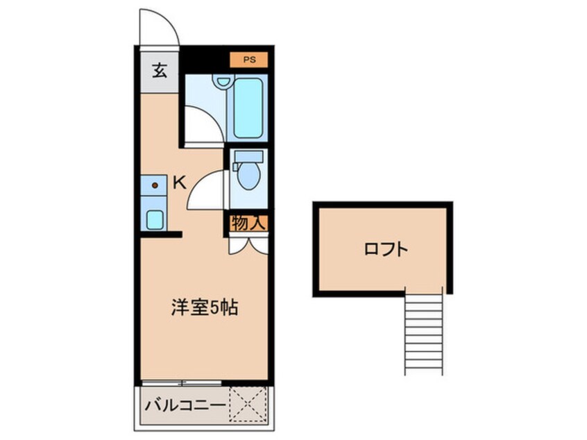 間取図 メゾン・ド・ミュッセＡ棟