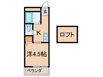 間取図 メゾン・ド・ミュッセＢ棟