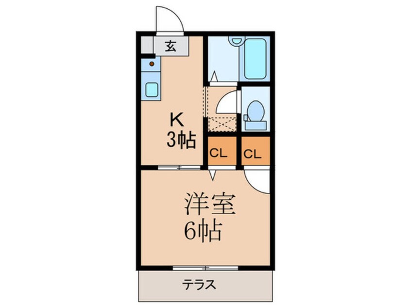 間取図 スタディハイツＹＳ Ａ棟