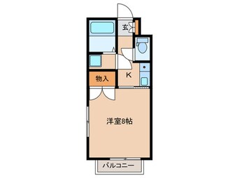 間取図 ローズハイツⅡ