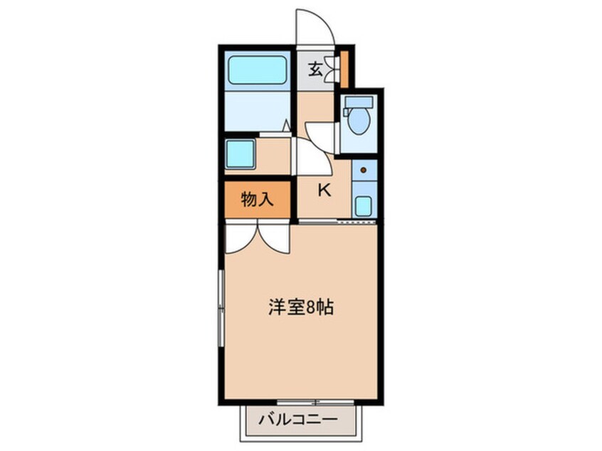 間取図 ローズハイツⅡ