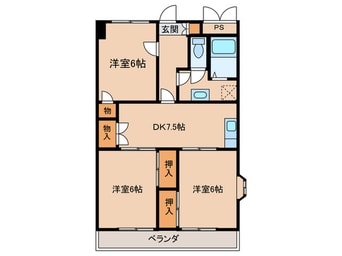 間取図 武石ハイツ