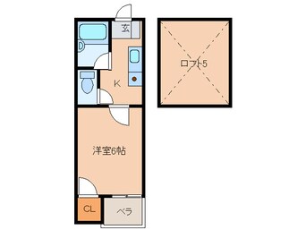 間取図 コスモコア