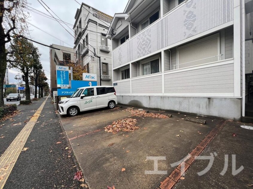 駐車場 塩原献上館