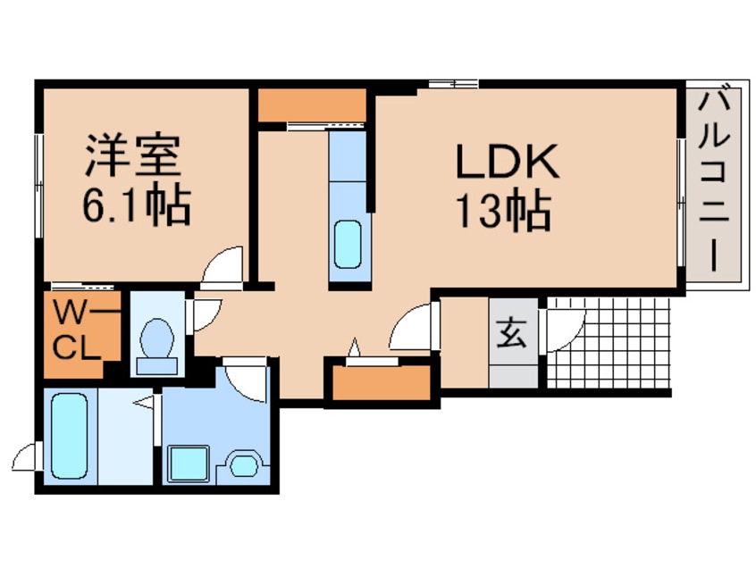 間取図 スターヒル　Ａ