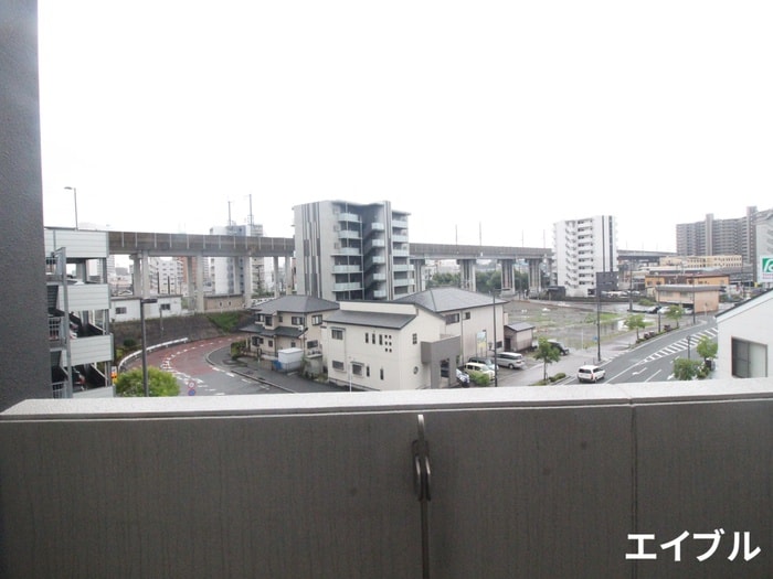 室内からの展望 エスペランサ久留米駅前