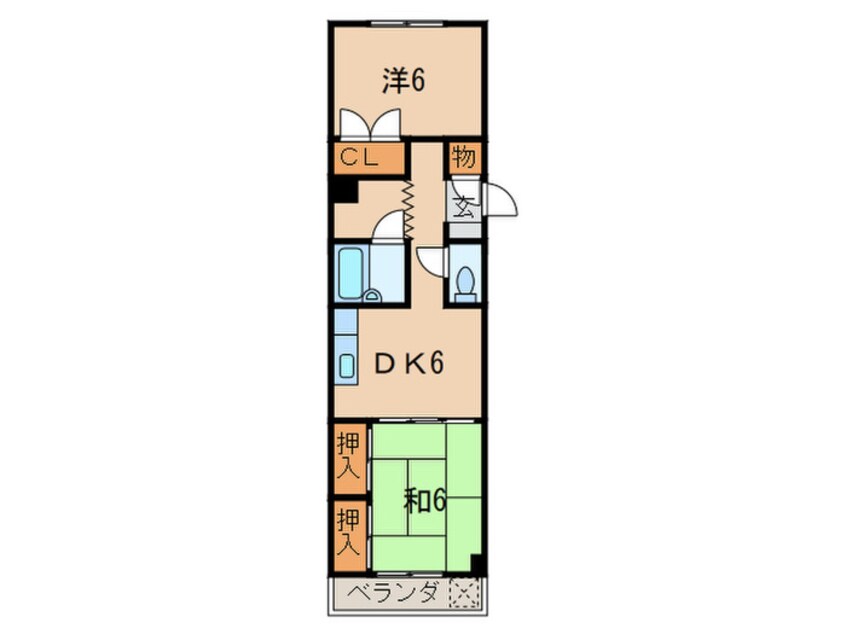 間取図 Ｊ－フィ－ルド