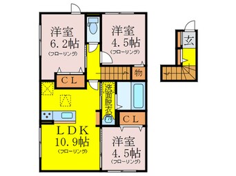 間取図 木犀館Ⅱ