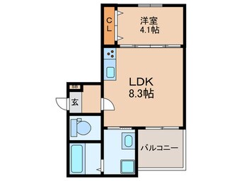 間取図 T-Regno×BSF-Gaia Ⅰ