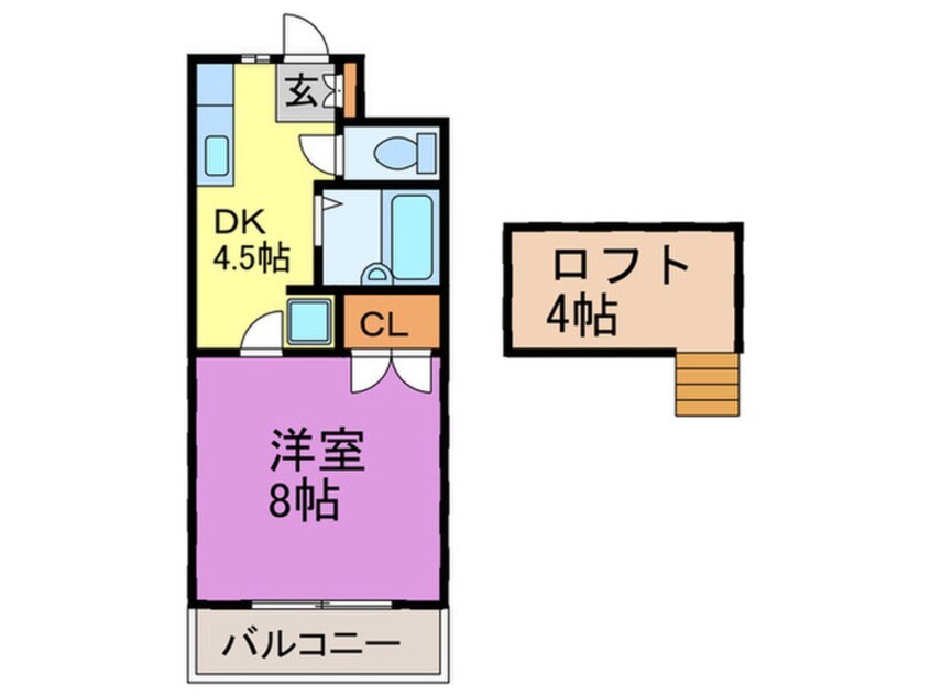 間取図 シングルステーション