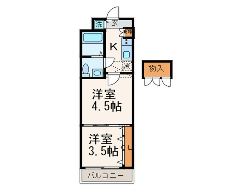 間取図 No.55 Wes-PROJECT博多