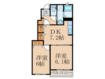 間取図 フェリオA棟