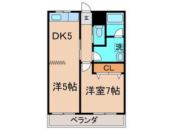 間取図 グレースコート