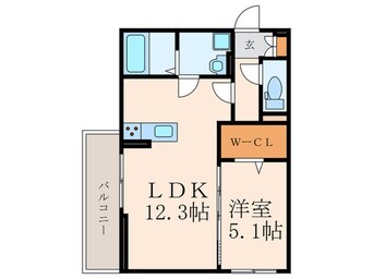 間取図 Hau　oli　Residence