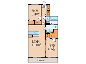 間取図 プラス　カナール