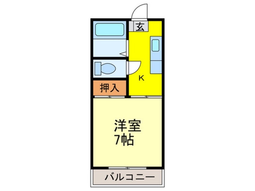 間取図 アーバン８春日