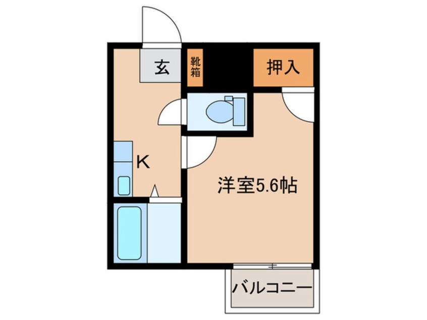 間取図 アフロス室見