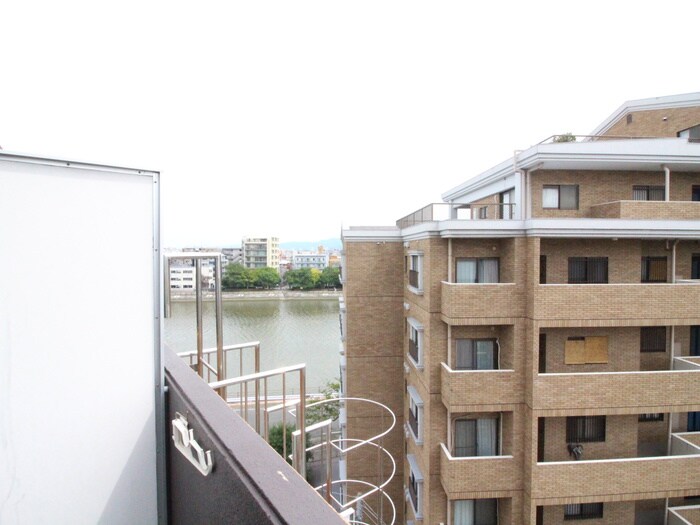 室内からの展望 アフロス室見