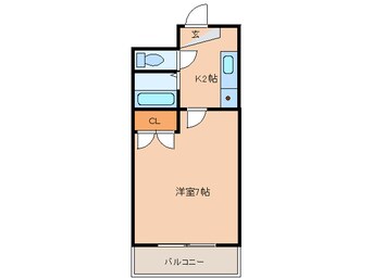 間取図 レディスコスモ