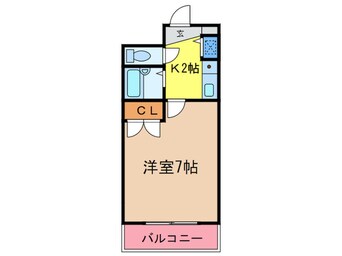 間取図 レディスコスモ