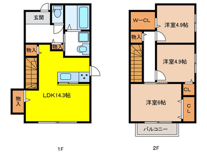 間取り図 LOHASⅡ　D棟