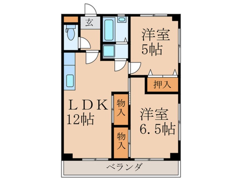 間取図 イムズヒル別院