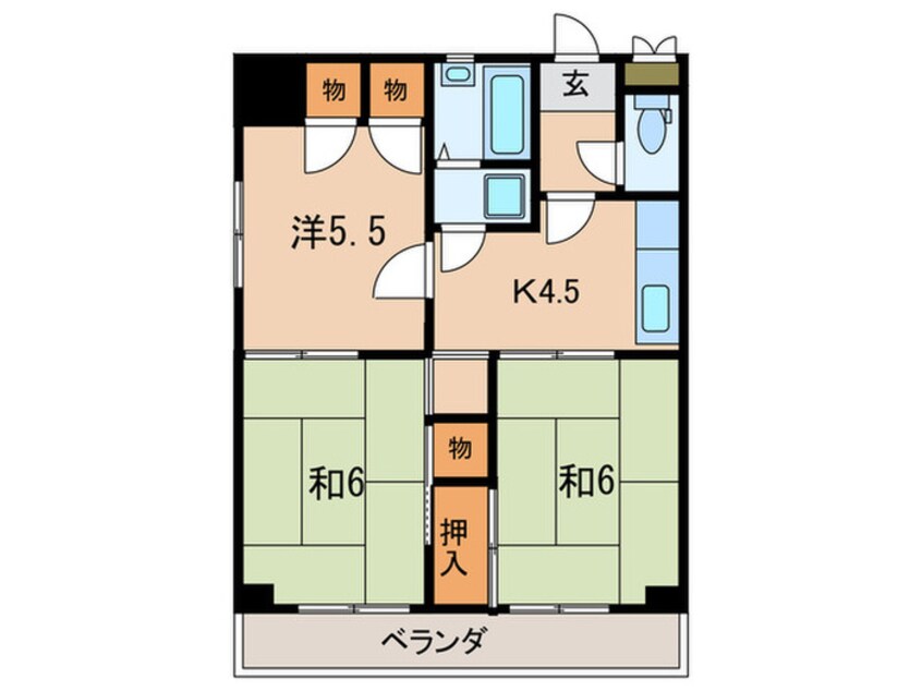 間取図 イムズヒル別院