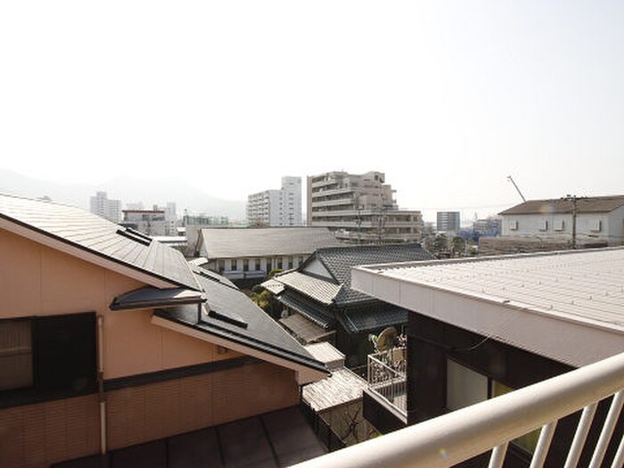 室内からの展望 イムズヒル別院