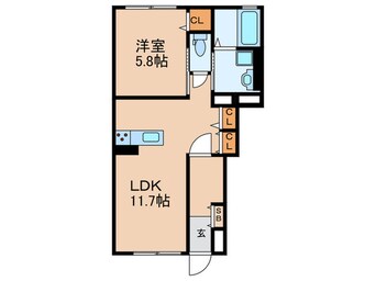 間取図 チェーロ　セレーノ