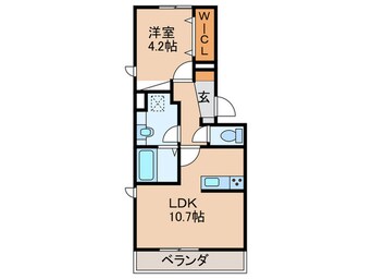 間取図 D-room熊西