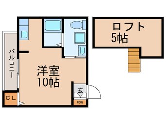 間取図 Vitesse箱崎