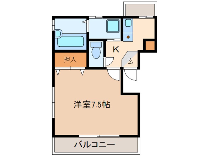 間取図 メロウ高取