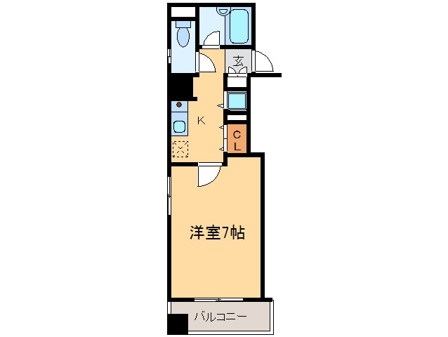 間取り図 宝州博多第一ビル