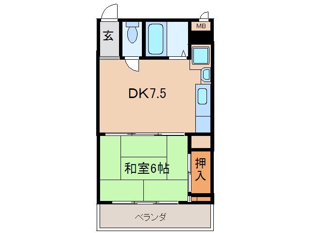 間取り図 サンアベニュー寿